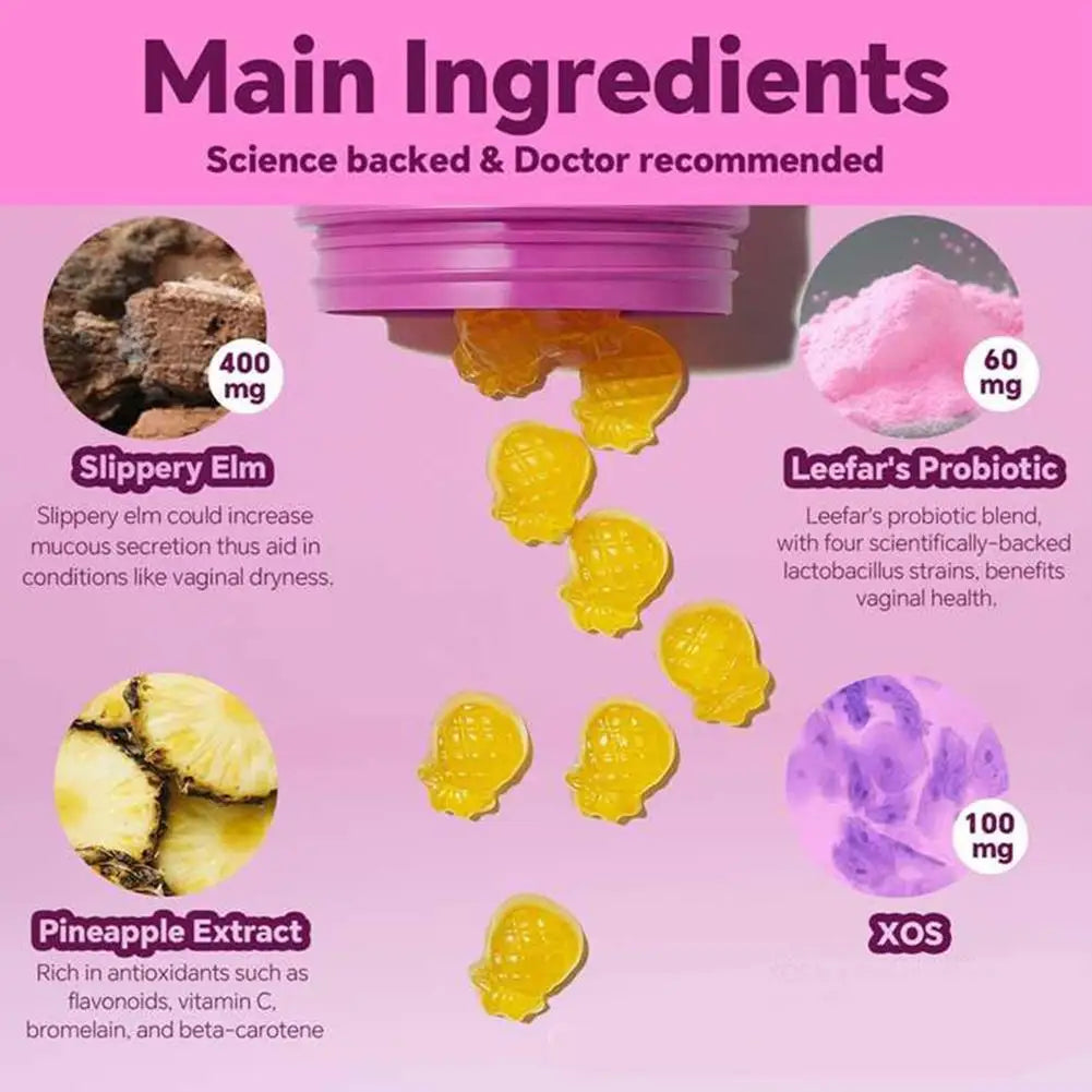 Women's Probiotic Gummies for Digestive and Immune Support