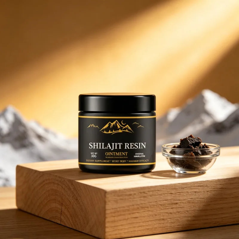 Pure Himalayan Shilajit Resin 30g - Gold Grade Natural Shilajit With Fulvic Acid 85+ Trace Minerals For For Men & Women