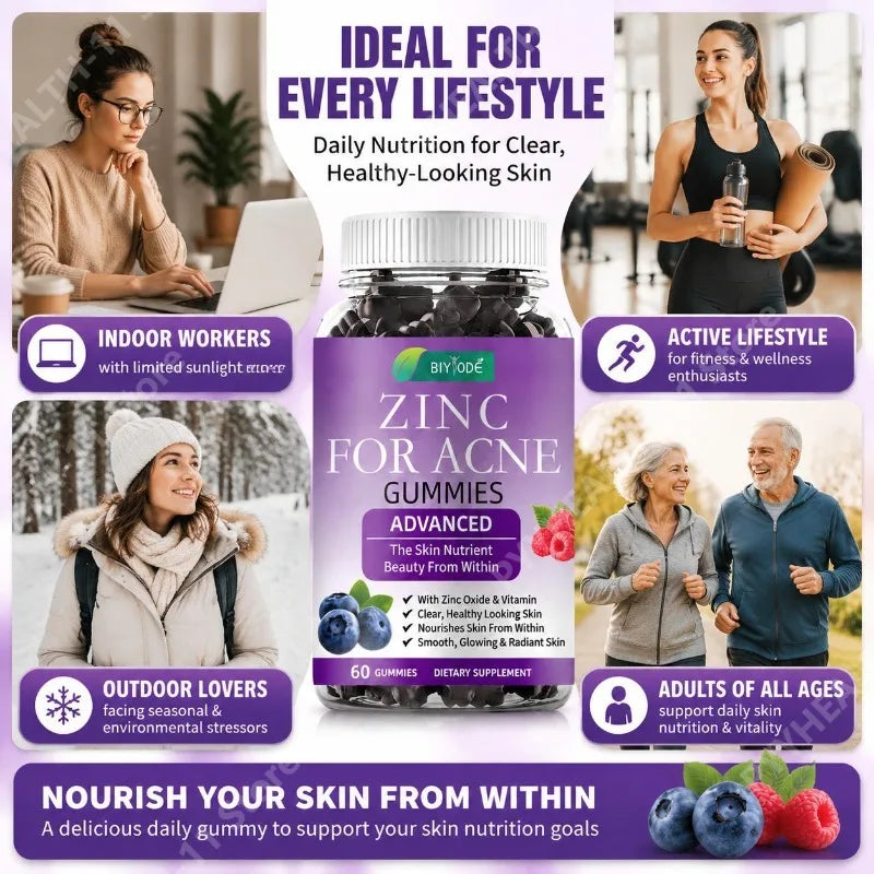Delicious Zinc Gummies | Immune Support with Vitamins A & C