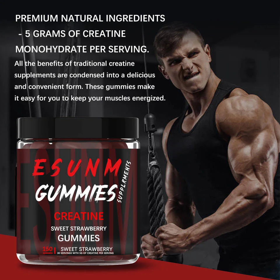 Creatine Gummies for Enhanced Performance and Recovery